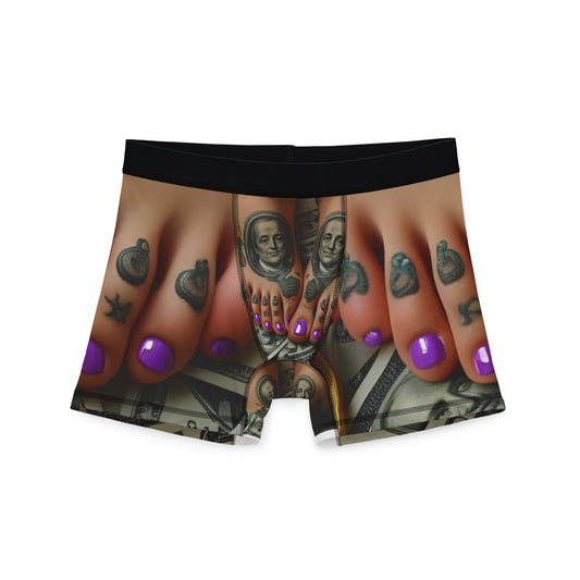 Bold & Unique Men's Boxers with Vibrant Tattoo Design, Fun Gift for Men, Men's Underwear, Stylish Loungewear, Statement Boxers