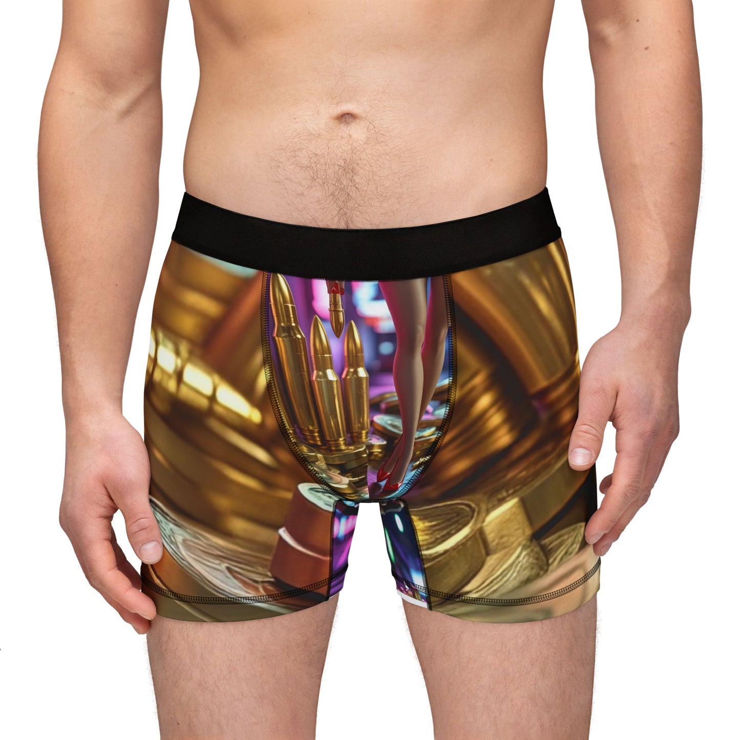 Vibrant Men's Boxers | Funky AOP Underwear, Unique Gifts for Him, Party Wear, Comfortable Lounge Pants, Bold Fashion Statement