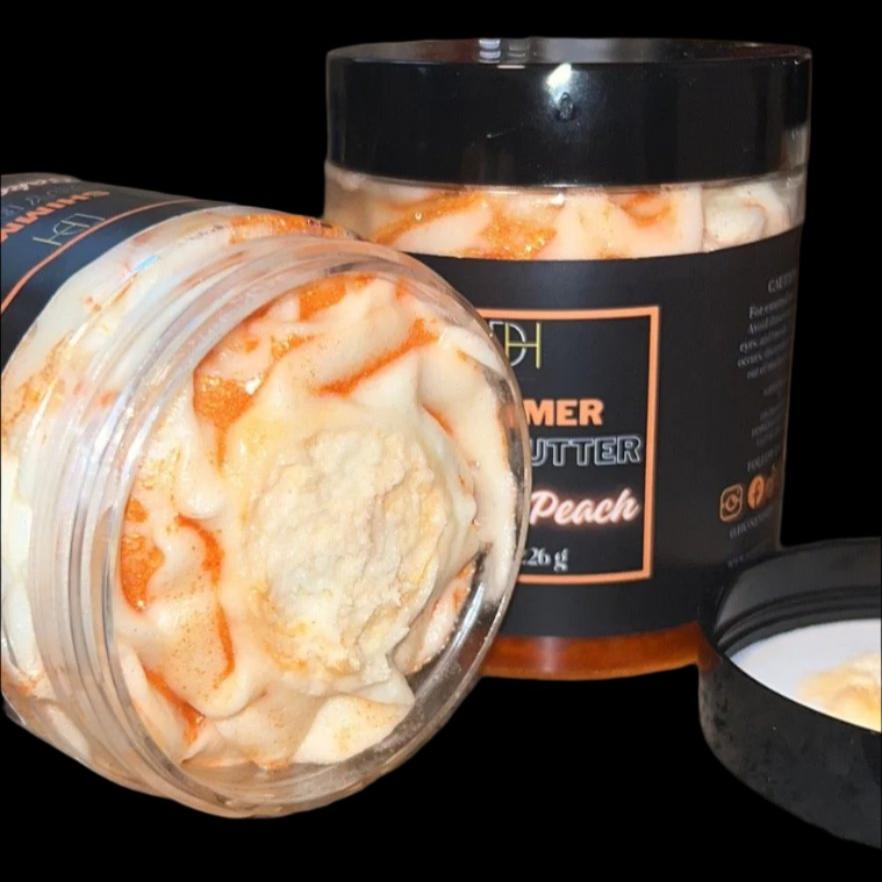 Bake'd Peach Shimmer Body Butter