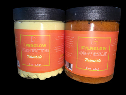 Even Glow Turmeric Cleansing Body Scrub